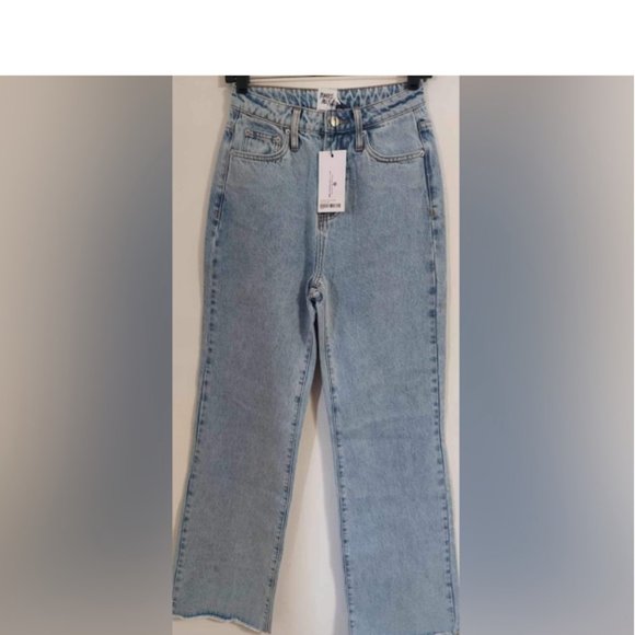 NWT, Princess Polly, CAREY DENIM JEANS LIGHT WASH | Size: 2. - Picture 5 of 8